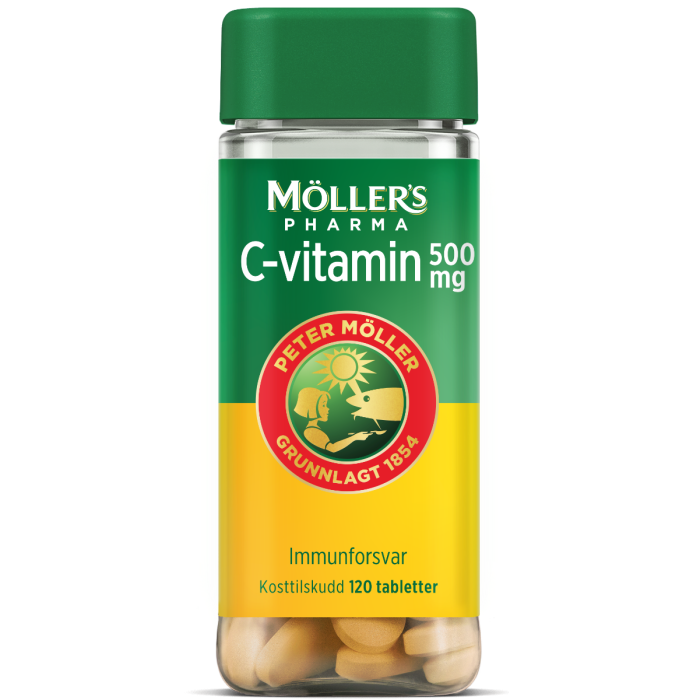 Möller's Pharma C-vitamin 500 mg