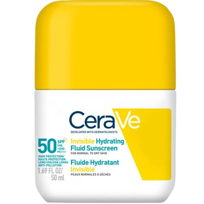 Cerave Hydrating Fluid Sunscreen Spf50  50ml