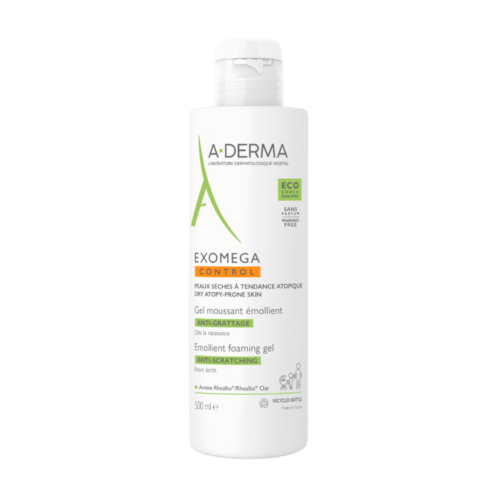 A-Derma Exomega Control Foaming Gel 500ml