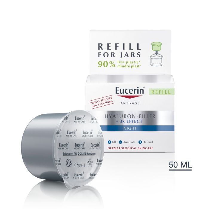 Eucerin HYALURON-FILLER + 3x EFFECT Firming Night Care Refill