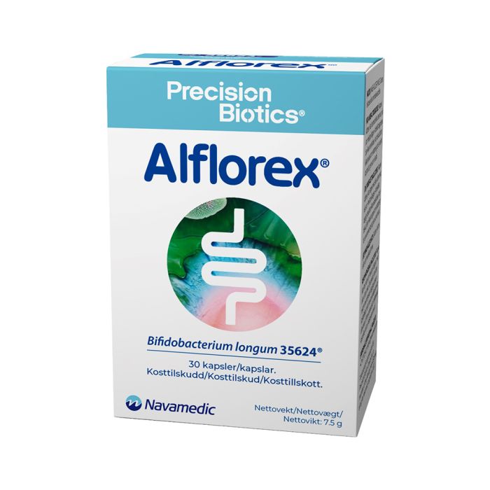 Alflorex kapsler med bifidobakterier 30 stk