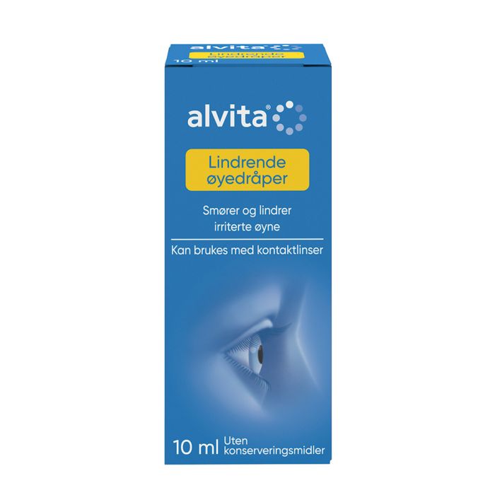 Alvita lindrende øyedråper