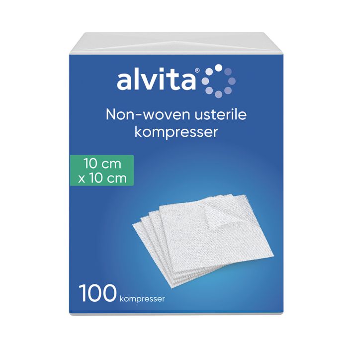 Alvita Non-woven usterile kompresser