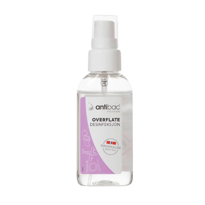 Antibac spray for overflater 75% 50 ml