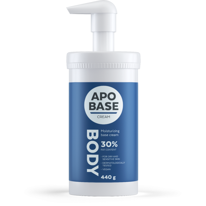 Apobase krem med pumpe 440ml