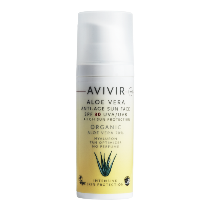 AVIVIR Aloe Vera Anti Age Sun Face SPF30 50ml