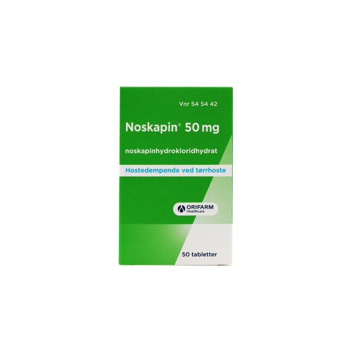 Noskapin tabletter 50 mg 50 stk