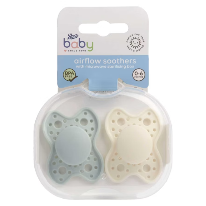 Boots Airflow Smokk 0-6Mnd 2pk