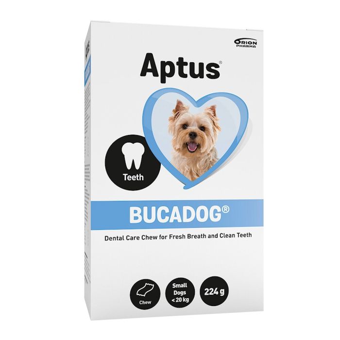 Aptus Bucadog tyggelapper til små hunder 224g