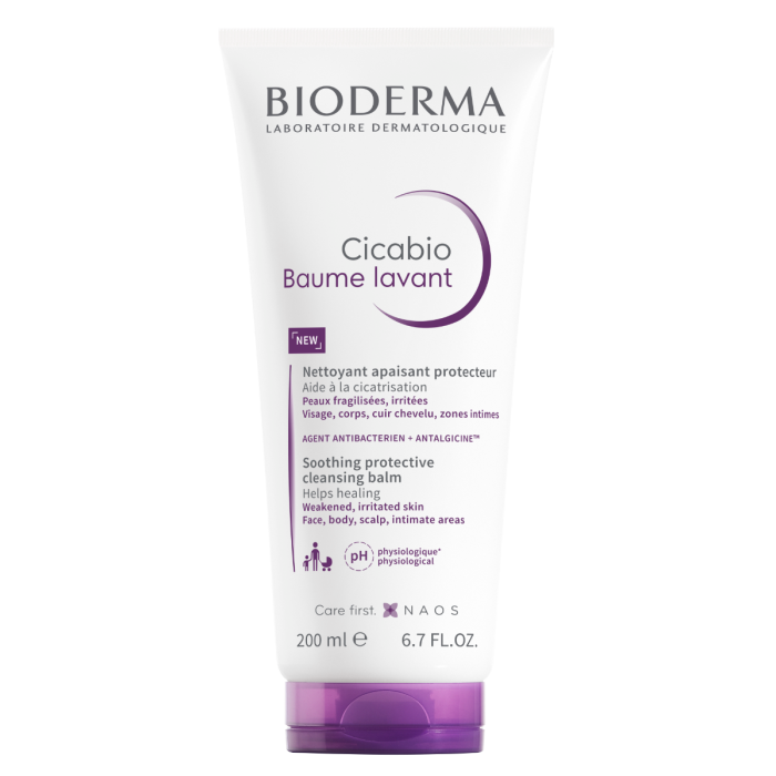 Bioderma Cicabio Baume Lavant Rens 200ml