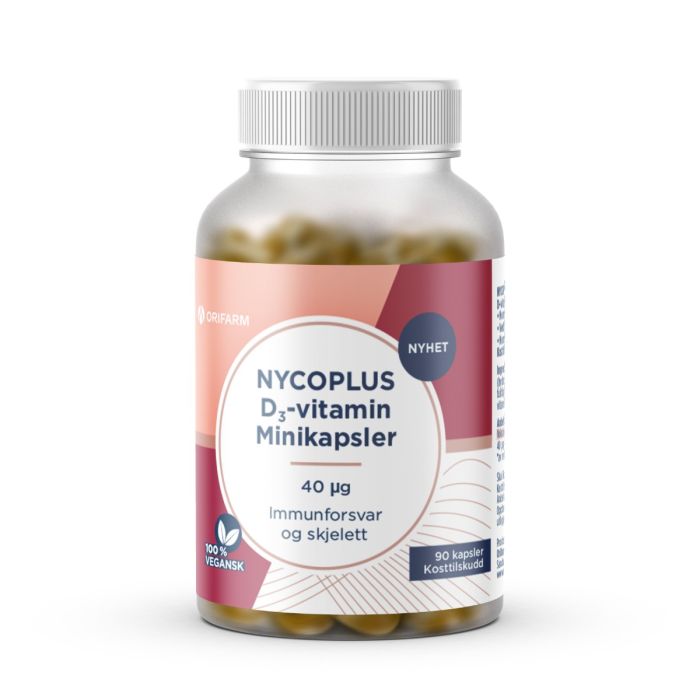 Nycoplus D3-vitamin minikaps 40mcg