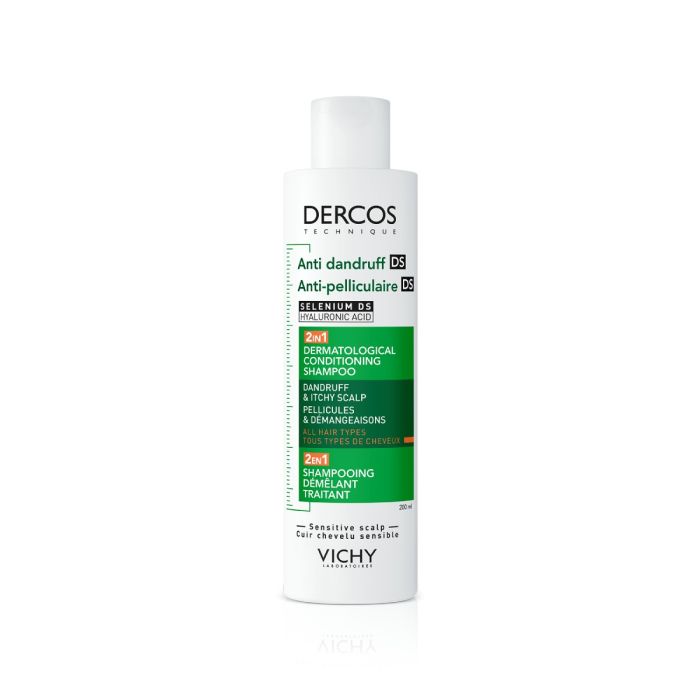 Vichy Dercos 2-i-1 flass-sjampo- og balsam 200ml