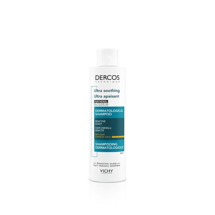Vichy Dercos sjampo Tørt Hår 200ml