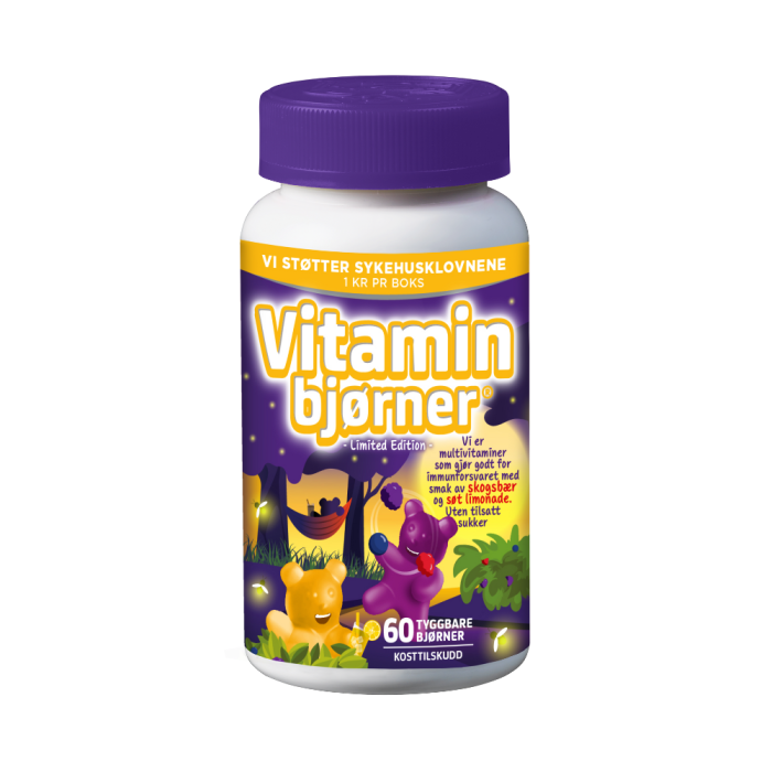 Vitaminbjørner Skogsbær & Limonade
