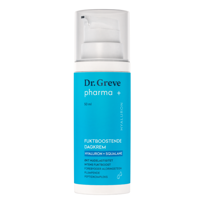 Dr. Greve pharma Hyaluron + Squalane Fuktboostende Dagkrem 50 ml