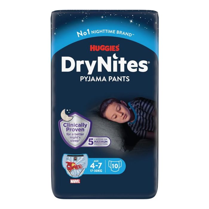 Drynites Bleie Gutt 4-7År 10 stk