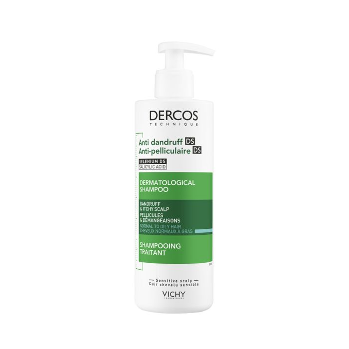 Vichy Dercos Sjampo flass/fett 390ml