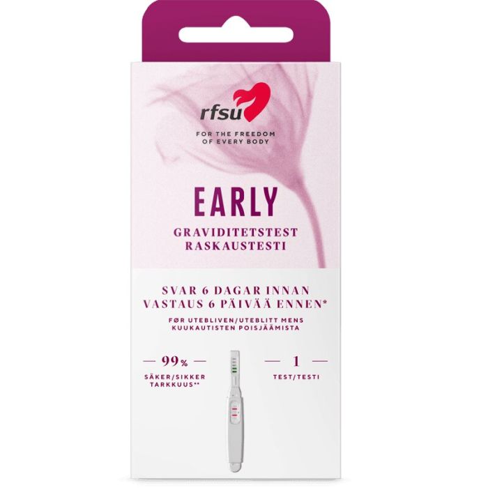 Rfsu graviditetstest early 1 stk Rfsu graviditetstest early 1 stk