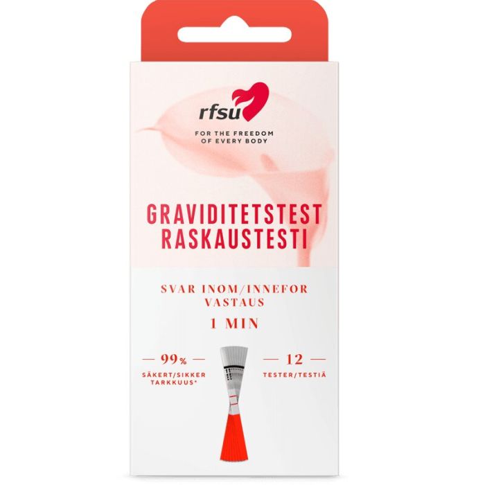 Rfsu graviditetstest, strips 12 stk. Rfsu graviditetstest, strips 12 stk.