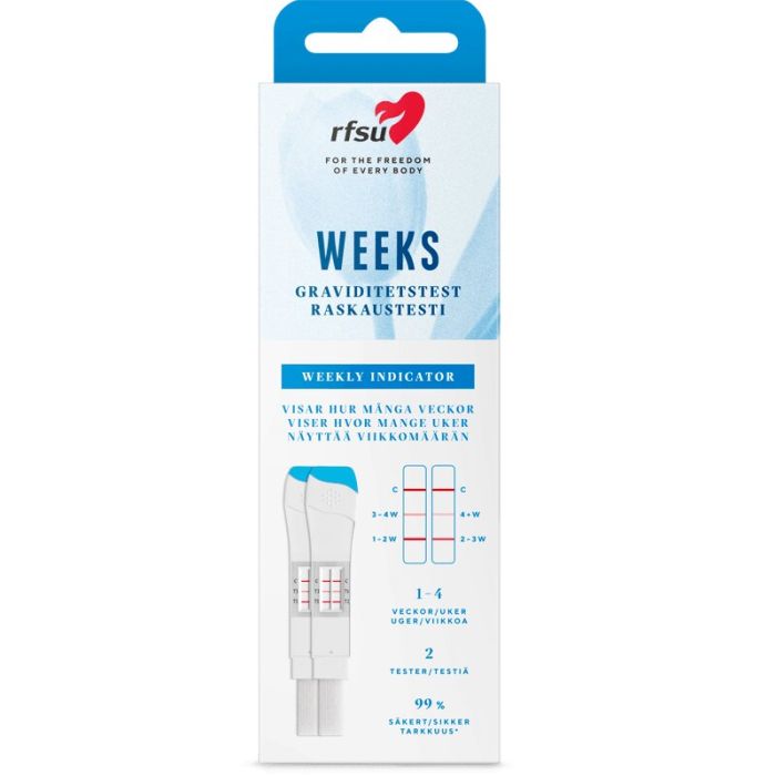 Rfsu graviditetstest weeks 2 stk Rfsu graviditetstest weeks 2 stk