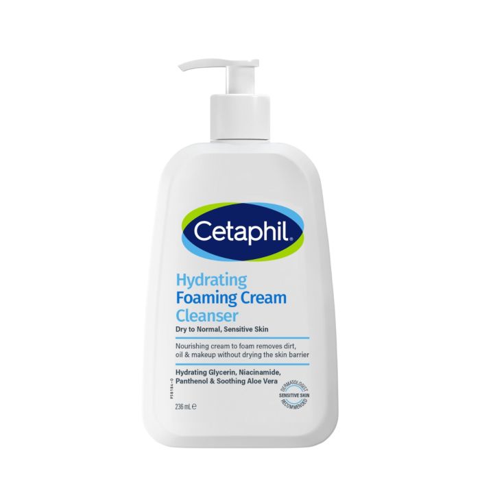 Cetaphil Hydrating Foaming Cream Cleanser