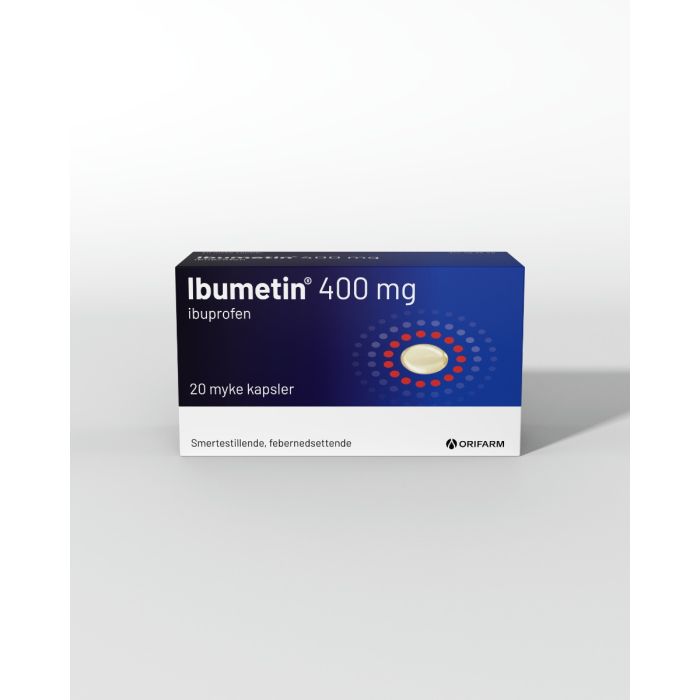 Ibumetin 400 mg myke kapsler