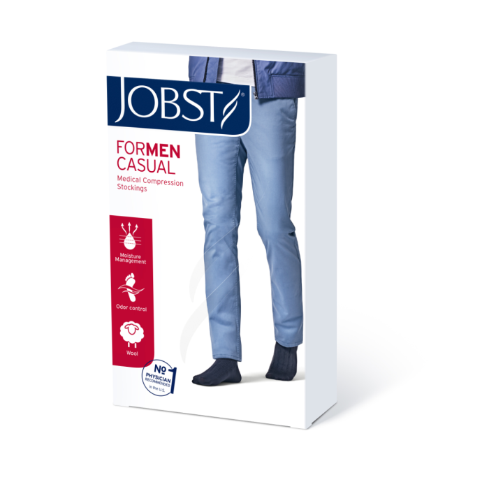 Jobst Men Casual K2 Kne Sortxl 1 par
