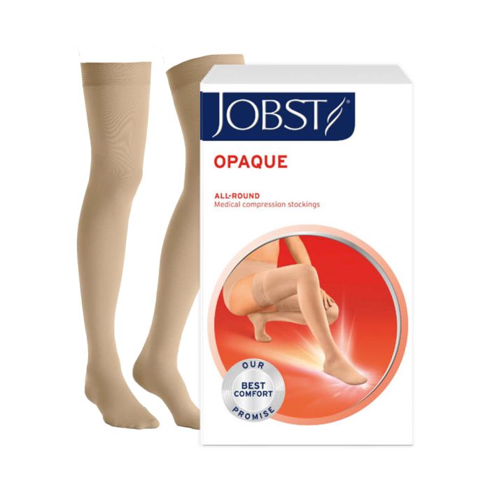 Jobst Opaque K1 Lår Natur L 1 par