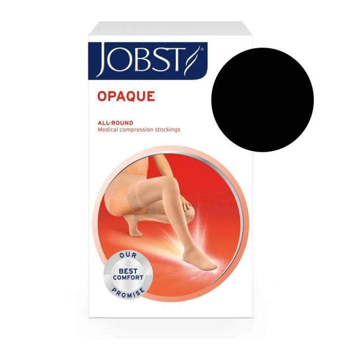 Jobst Opaque K2 Lår Sort S 1 par
