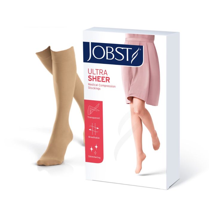 Jobst U Sheer K1 Kne Natur S 1 par
