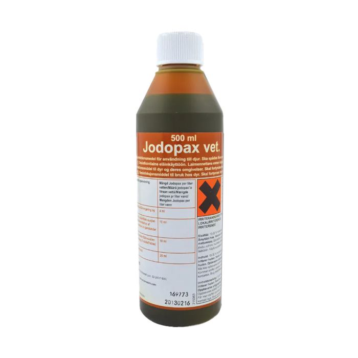 Jodopax vet oppl 0,75% 500ML