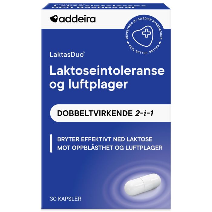 Addeira LaktasDuo 2-i-1 kapsler 30stk