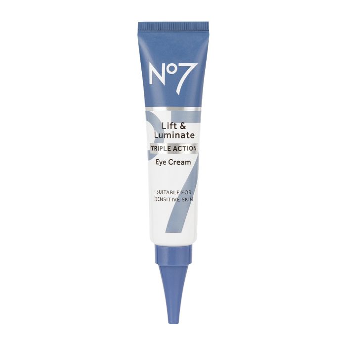 No7 Lift & Luminate Triple Action Øyekrem 15ml