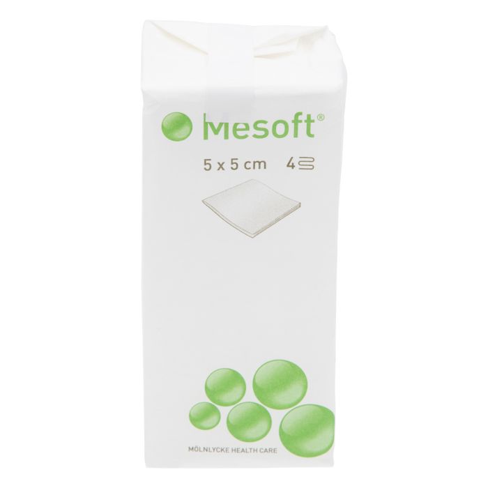 Mesoft Kompr 5 x5 cm 100 stk