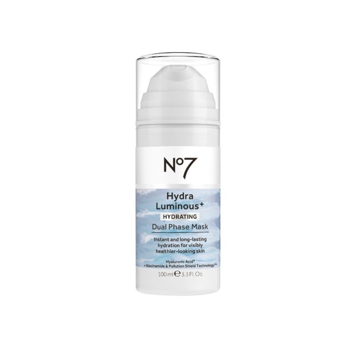 No7 HydraLuminous+ Dual Phase Mask 100ml