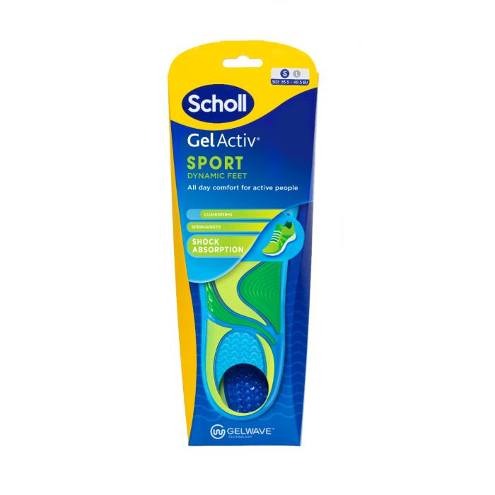 Scholl Gel Activ Insole Sport Small 2PK