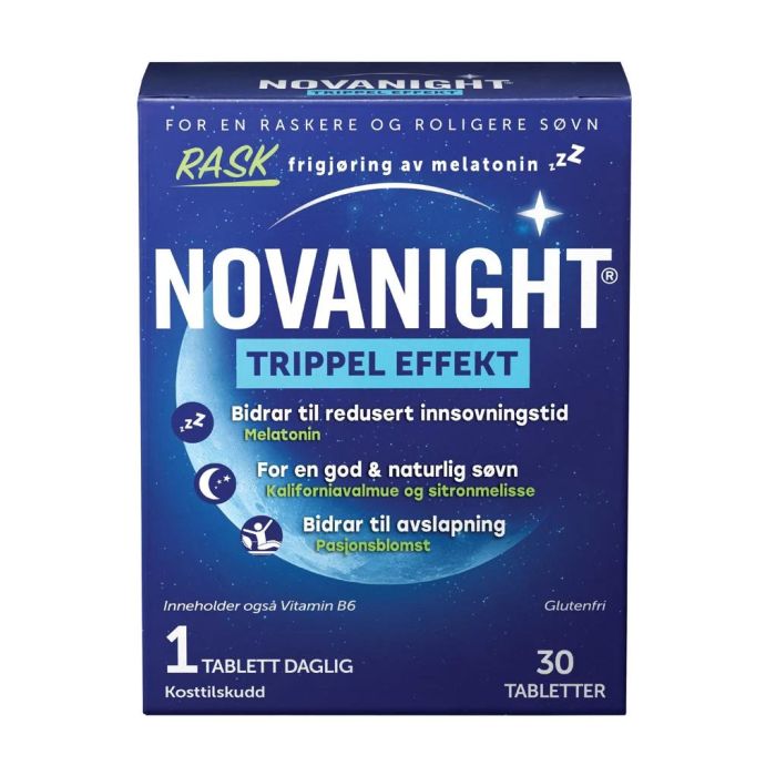 Novanight tabletter 30 stk