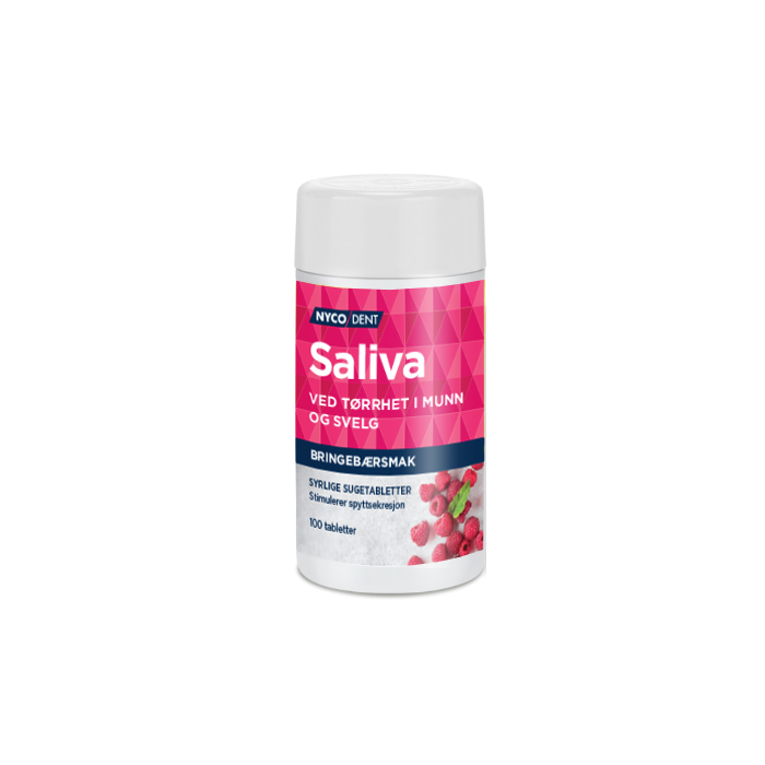Nycodent saliva bringebær