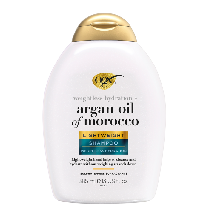 Ogx Moroccan Argan Oil Lightweight Shampoo 385ml