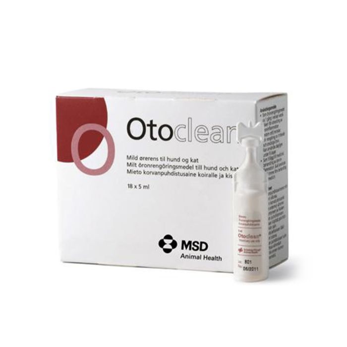 Otoclean ørerens til hund og katt 18x5ml