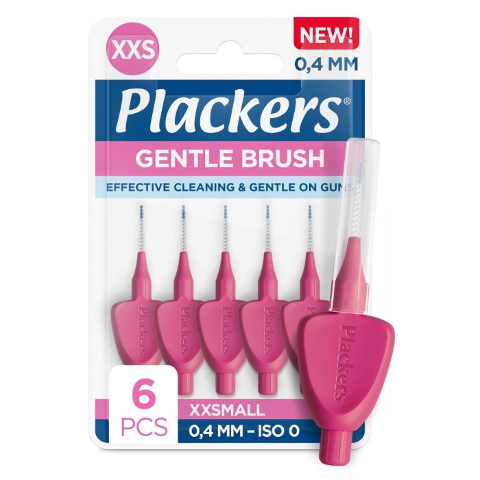 Plackers gentle brush 0,4mm XXS