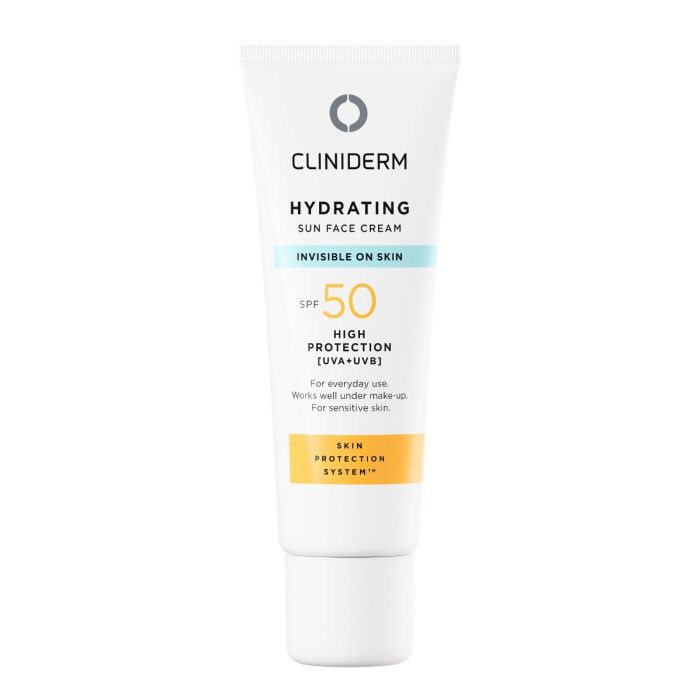Cliniderm Hydrating Sun Face Cream SPF50 UP 40ml