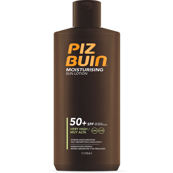 Piz buin moisturising sun lotion SPF50+ 200ml