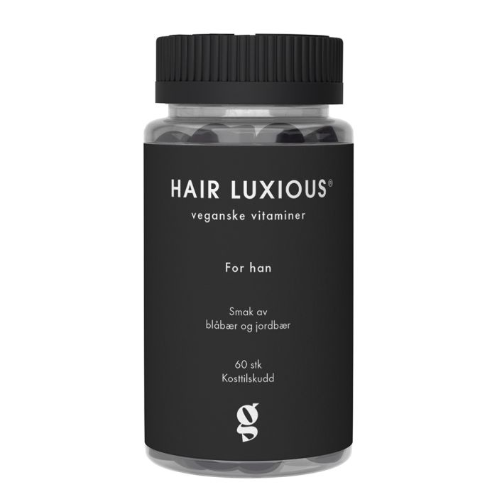 Good For Me Hair Luxious for han Veganske vitaminer gummies med smak 60 stk
