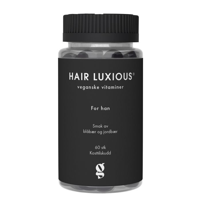 Good For Me Hair Luxious for han Veganske vitaminer gummies med smak 60 stk