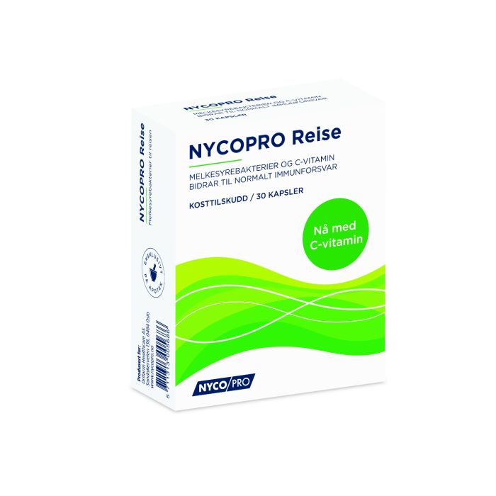 NYCOPRO Reise kapsler med C-vitamin 30 stk