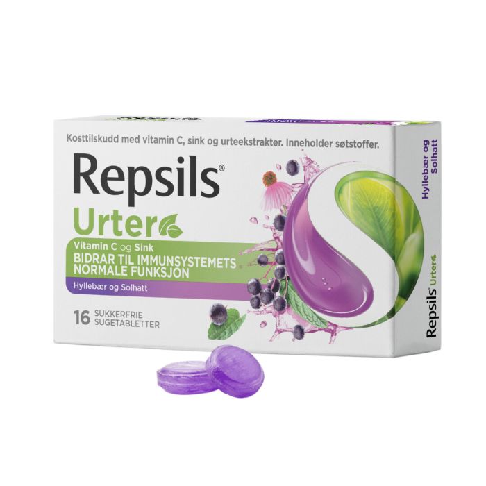 Repsils Urter Hyllebær & Solhatt 16stk
