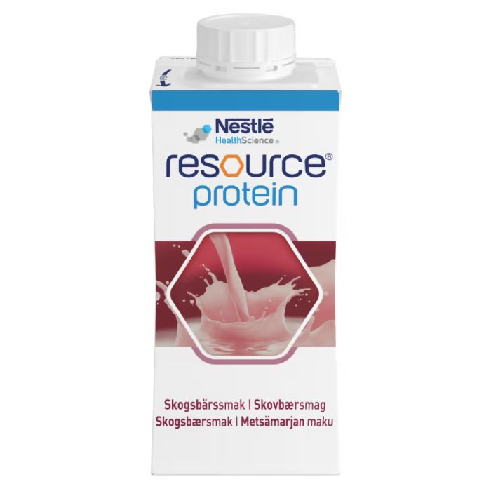 Resource Protein Næringsdrikk Skogsbær 4x200 ml
