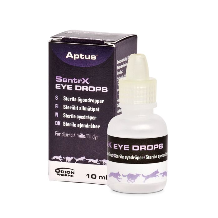 Aptus Sentrx eye drops til hund, katt og hest 10 ml