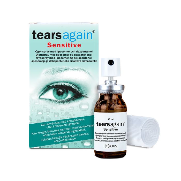 Tearsagain Sensitive Øyespray 10 ml